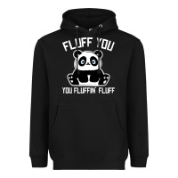 Black panda cub fluff you giant panda Heavyweight Hoodie - linhVisuals
