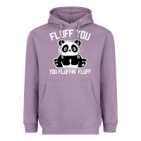 Lavender panda cub fluff you giant panda Heavyweight Hoodie - linhVisuals