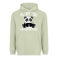 Matcha panda cub fluff you giant panda Heavyweight Hoodie - linhVisuals