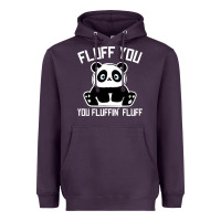 Panda Cub Fluff You Giant Panda Heavyweight Hoodie | Teevron