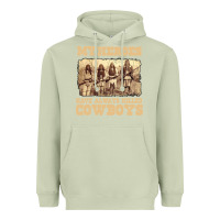 Matcha my heroes have always killed cowboys retro Heavyweight Hoodie - linhVisuals