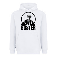 White buster keaton Heavyweight Hoodie - linhVisuals
