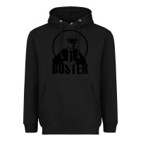 Black buster keaton Heavyweight Hoodie - linhVisuals