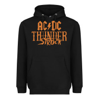 Black thunderstruck Heavyweight Hoodie - linhVisuals