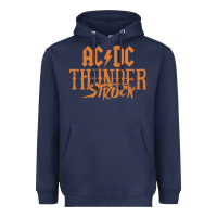 Navy thunderstruck Heavyweight Hoodie - linhVisuals