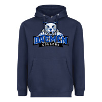 Navy daemen college Heavyweight Hoodie - linhVisuals