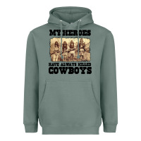 Sage my heroes have always killed cowboys retro Heavyweight Hoodie - linhVisuals