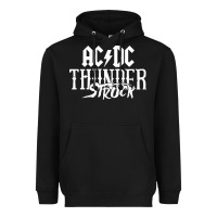 Black the thunderstruck Heavyweight Hoodie - linhVisuals