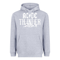 Heather Grey the thunderstruck Heavyweight Hoodie - linhVisuals