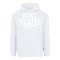 White the thunderstruck Heavyweight Hoodie - linhVisuals
