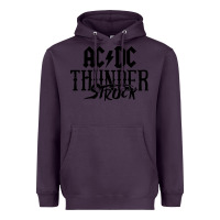 Plum thunderstruck Heavyweight Hoodie - linhVisuals