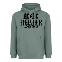 Sage thunderstruck Heavyweight Hoodie - linhVisuals