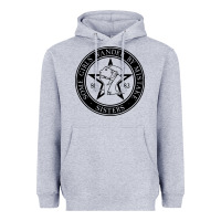Heather Grey some girls wander by mistake Heavyweight Hoodie - linhVisuals