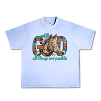 Grape Ice with god all things are possible with horse bbs Urban Heavy Tee - BundleAndBundleShop