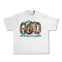 Lunar Rock with god all things are possible with horse bbs Urban Heavy Tee - BundleAndBundleShop