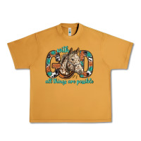 Peanut Butter with god all things are possible with horse bbs Urban Heavy Tee - BundleAndBundleShop