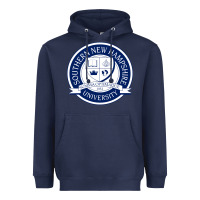 Navy Southern New Hampshire University Heavyweight Hoodie - linhVisuals