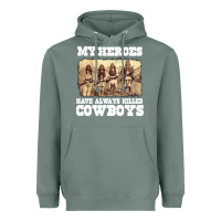 Sage my heroes have always killed cowboys retro Heavyweight Hoodie - linhVisuals