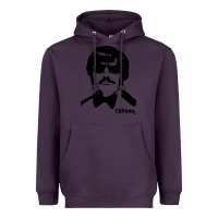 Plum tony clifton Heavyweight Hoodie - linhVisuals