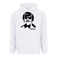 White tony clifton Heavyweight Hoodie - linhVisuals