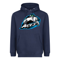 Navy the-alaska-aces-merch Heavyweight Hoodie - linhVisuals