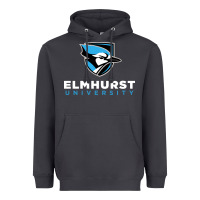 Smoke elmhurst university Heavyweight Hoodie - linhVisuals
