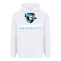White elmhurst university Heavyweight Hoodie - linhVisuals
