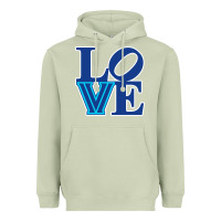 Matcha villanova love Heavyweight Hoodie - linhVisuals