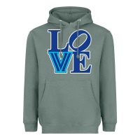 Sage villanova love Heavyweight Hoodie - linhVisuals