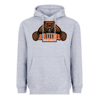 Heather Grey northrop high school Heavyweight Hoodie - linhVisuals