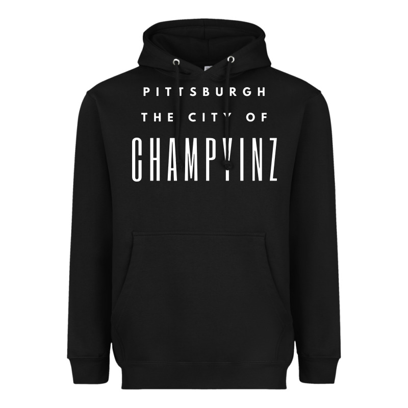 Pittsburgh City Of Champyinz Steel City Heavyweight Hoodie by linhVisuals | Teevron