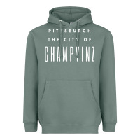 Sage pittsburgh city of champyinz steel city Heavyweight Hoodie - linhVisuals