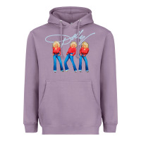 Lavender dolly musician Heavyweight Hoodie - linhVisuals
