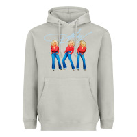 Moon Dust dolly musician Heavyweight Hoodie - linhVisuals