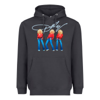 Smoke dolly musician Heavyweight Hoodie - linhVisuals
