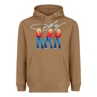 Toasted Coconut dolly musician Heavyweight Hoodie - linhVisuals