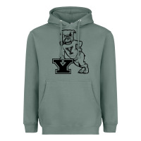 Sage yale vintage Heavyweight Hoodie - linhVisuals