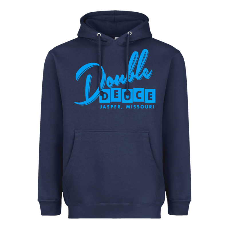 Double Deuce Bar Heavyweight Hoodie by linhVisuals | Teevron