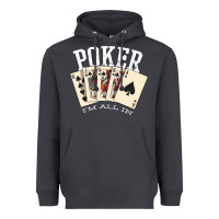 Smoke poker all in royal flush lucky casino Heavyweight Hoodie - linhVisuals