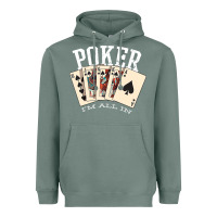 Sage poker all in royal flush lucky casino Heavyweight Hoodie - linhVisuals