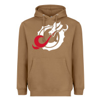 Toasted Coconut MSUM Dragons, Gear Heavyweight Hoodie - linhVisuals