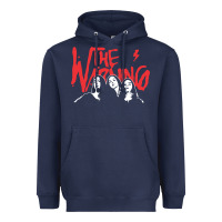 Navy THE WARNING TOUR Heavyweight Hoodie - linhVisuals