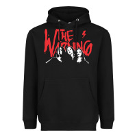 Black THE WARNING TOUR Heavyweight Hoodie - linhVisuals