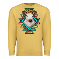 Antique Gold heifer cowhide aztec Premium Sweatshirt - JahusDesignShop