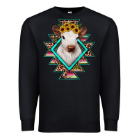 Black heifer cowhide aztec Premium Sweatshirt - JahusDesignShop