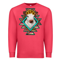 Cardinal heifer cowhide aztec Premium Sweatshirt - JahusDesignShop