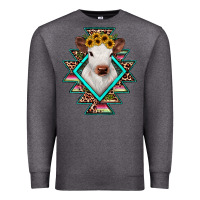 Charcoal Heather heifer cowhide aztec Premium Sweatshirt - JahusDesignShop