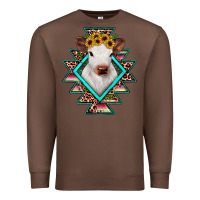 Chestnut heifer cowhide aztec Premium Sweatshirt - JahusDesignShop