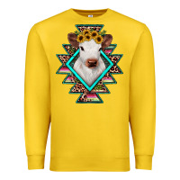 Lemon heifer cowhide aztec Premium Sweatshirt - JahusDesignShop