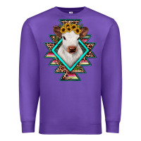 Purple heifer cowhide aztec Premium Sweatshirt - JahusDesignShop